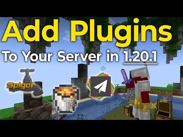 How To Add Plugins to Your Minecraft Server (1.20.1)