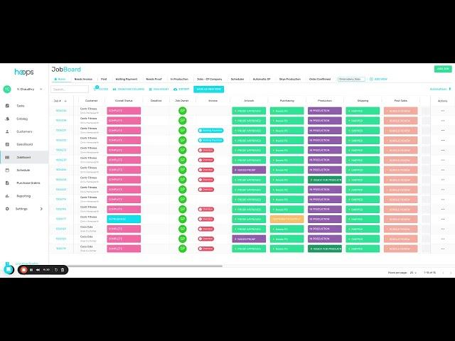 Filter Jobs by Decoration Method | Save Custom Views for Embroidery, Screen Printing & More!