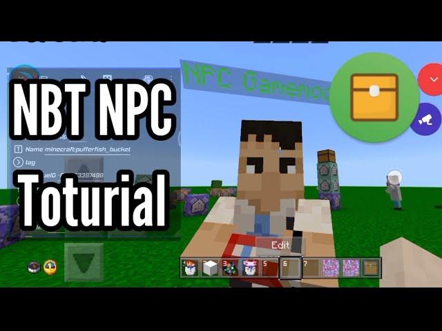 New!! How To Make Your NPC NBT ( Easy )  | Toolbox 1.19.63