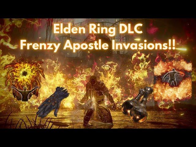 Elden Ring DLC PvP Invasions : Frenzy Apostle!!