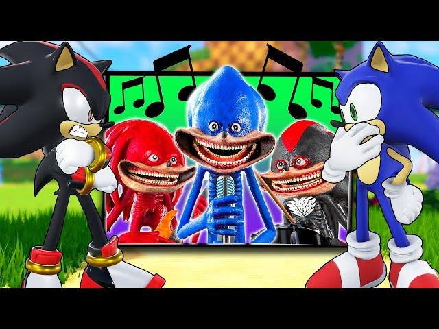 Sonic and Shadow REACT To Shin Sonic Sings a Song!