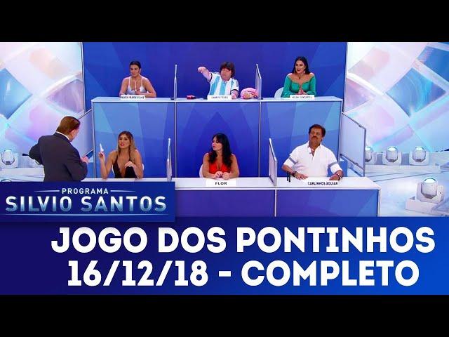 Jogo dos pontinhos | Programa Silvio Santos (16/12/18)