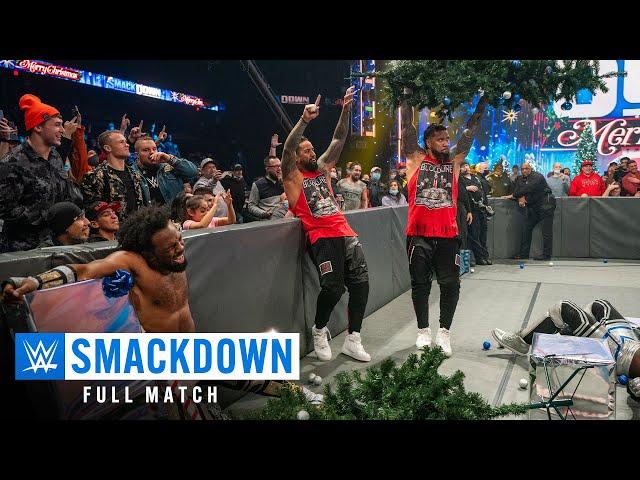 FULL MATCH: McIntyre & The New Day vs. Moss & The Usos - Miracle on 34th Street Fight: 12/24/21