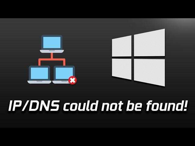 FIX Server IP/DNS Address Could Not Be Found [2024] Tutorial