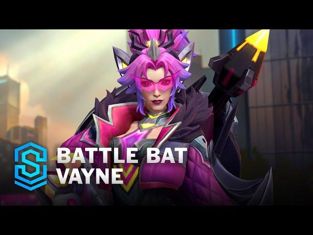 Battle Bat Vayne Wild Rift Skin Spotlight