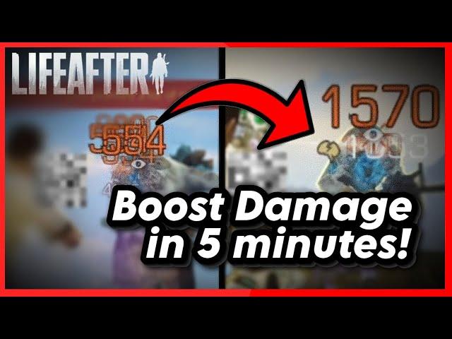 Lifeafter: Night Falls | Boost your Damage in ARMED ASSAULT in less than 5 minutes! 