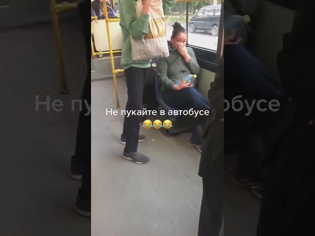 Пукнул в автобусе