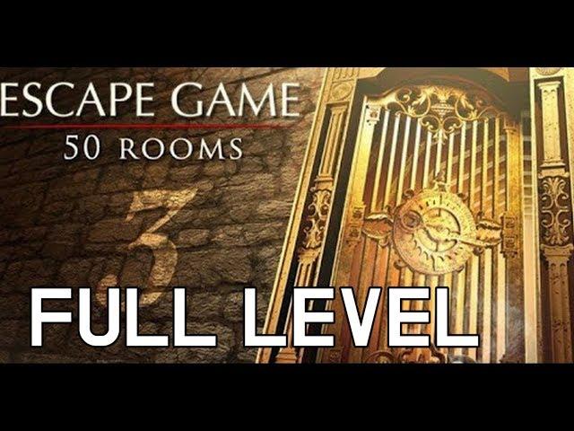 Escape Game 50 Rooms 3 Walkthrough - Full Level - Level 1 To 50 (BusColdApp)