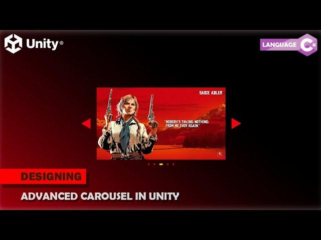 Creating an Interactive Content Carousel in Unity: Step-by-Step Tutorial | #unity #csharp #design