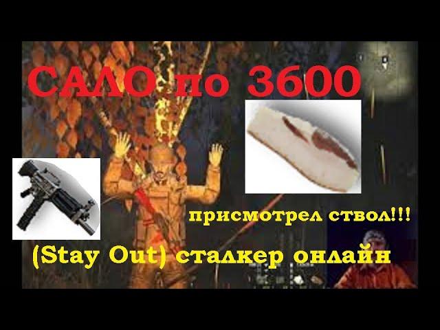 Принимают сало по 3600 руб .Присмотрел USAS 12 новый ствол в игре (Stay Out) сталкер онлайн