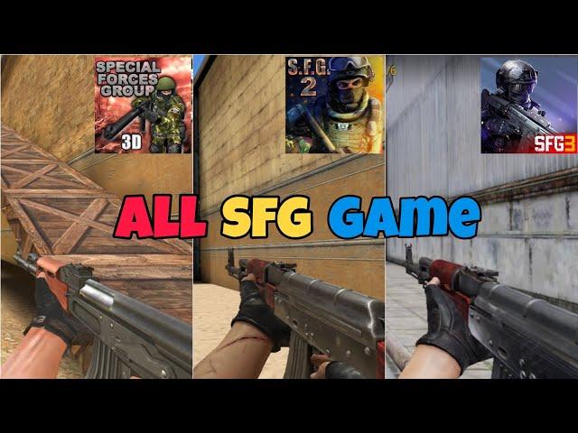 SFG1 vs SFG2 vs SFG3 Game Comparison