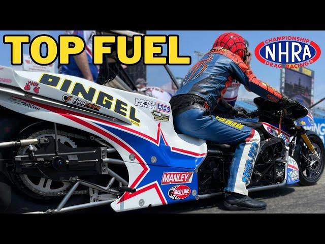 Top Fuel Motorcycles Rock Chicago!