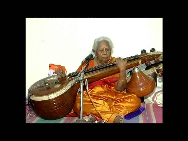 Surutti ragam on the veena