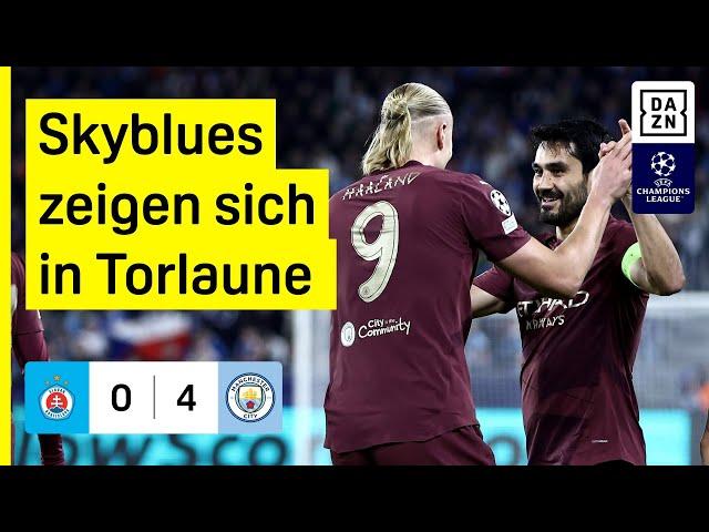 Haaland, Gündogan & Co. ohne Handbremse: Slovan Bratislava - Man City | UEFA Champions League | DAZN