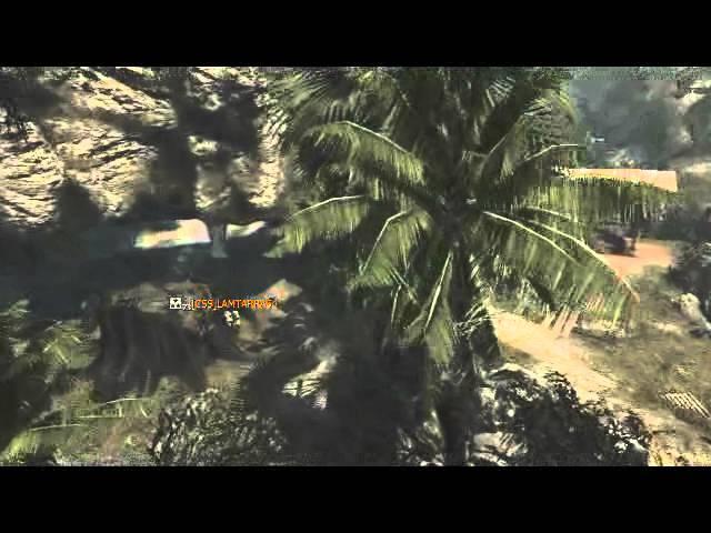 Call Of Duty MW3 (Village) - Magnifique Couteau de lancer !!!