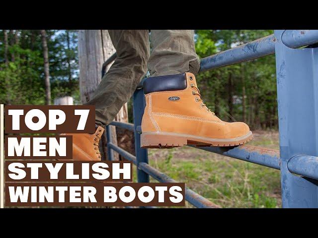 Best Stylish Winter Boots for Men: 7 Picks for Ultimate Warmth