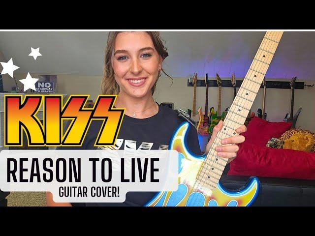 Reason to Live KISS Guitar Cover! Bruce Kulick!!