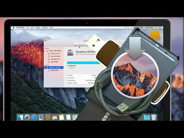 Install & Run macOS Sierra on External SSD or USB Flash Drive