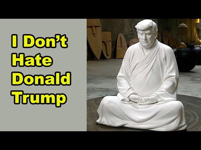 I Don't Hate Donald Trump