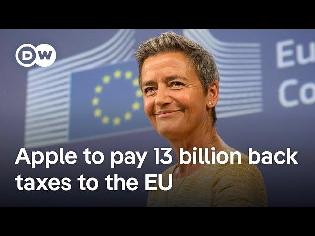 EU orders Apple and Google to pay billions in back-taxes | DW News