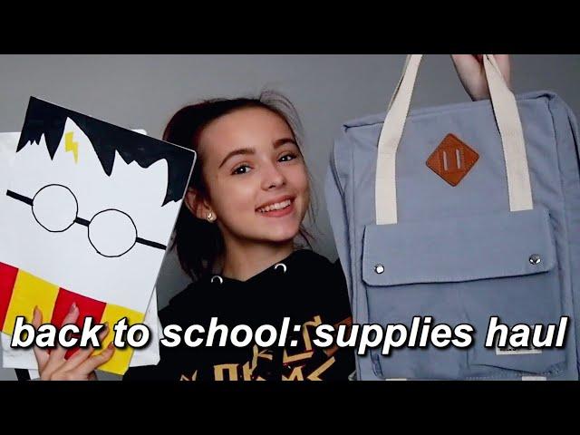 Back To School: Supplies Haul 2017 | Ale