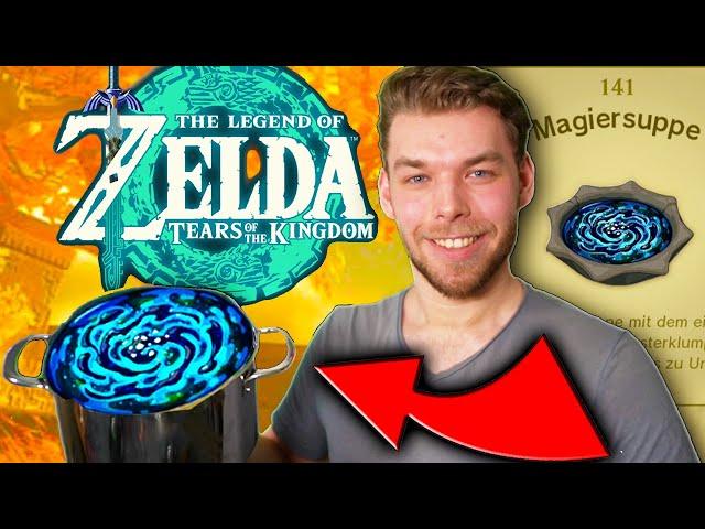 Wir KOCHEN die MAGIERSUPPE aus Zelda TOTK in REAL LIFE! :D