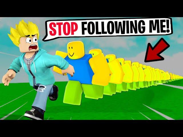 CAN WE BUILD LONGEST NOOB TRAINS In Roblox  Khaleel and Motu Gameplay