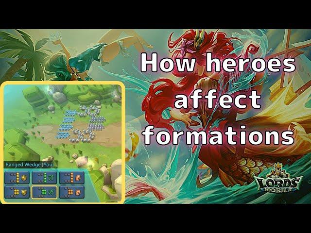 【Lords Mobile】Why you Need 2 Ranged Heroes for Ranged Phalanx -  War of Wonders.