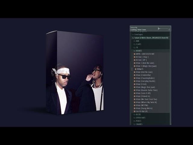 Future Drum Kit 2024 | Future & Metro Boomin - WE DONT TRUST YOU Deconstructed Drum Kit