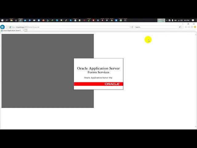 Oracle Forms And Reprots Locally Run Any Browser