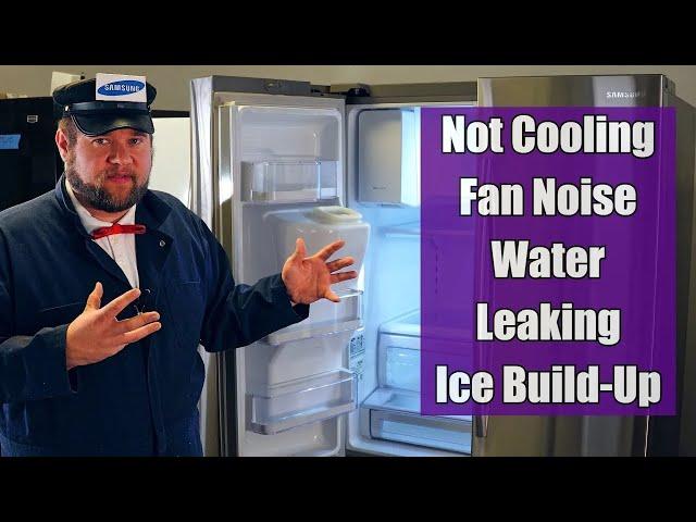 Samsung Refrigerator Problems - Solving the Leaking, Noisy, Icing, and No Cooling Issues in One Fix