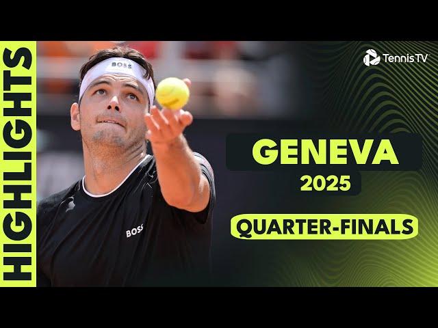 Djokovic Headlines; Fritz vs Hurkacz; Norrie, Ofner Feature | Geneva 2025 Quarter-Final Highlights