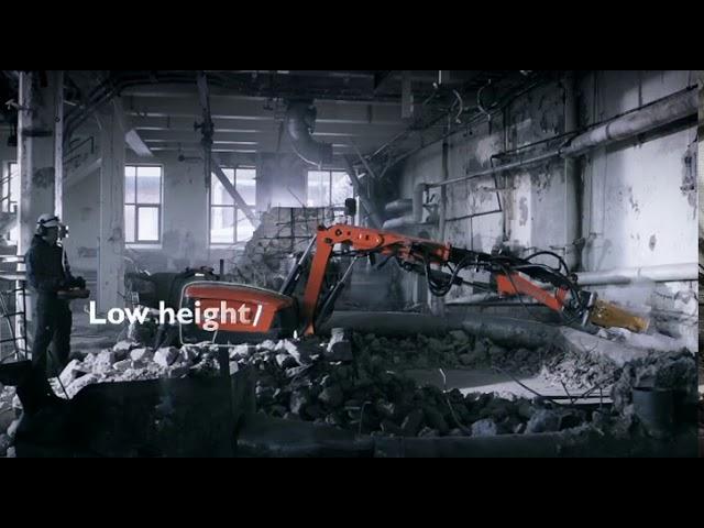 Husqvarna DXR Demolition Robot Overview