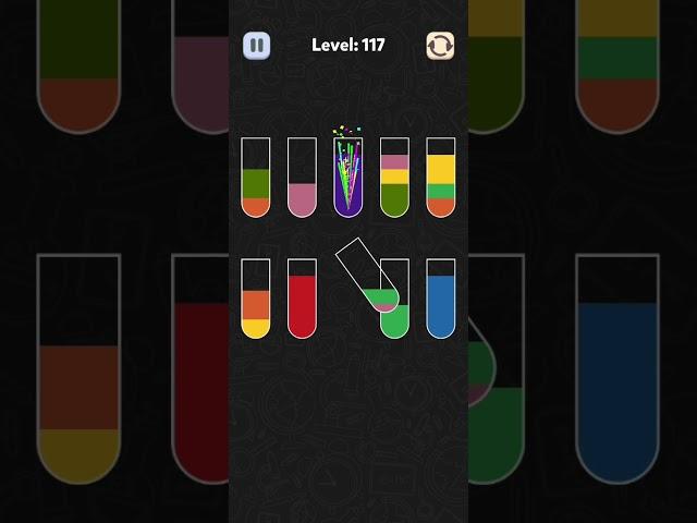 Water Puzzle Level 117 Walkthrough Solution iOS/Android