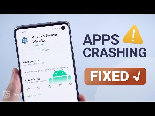 Android APPs Keep Crashing ? Easy Way to Fix it! (SAMSUNG/PIXEL & MORE)