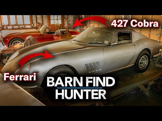 $4,000,000 Barn Find - Rare Ferrari AND 427 Cobra Hidden for Decades | Barn Find Hunter - Ep.24