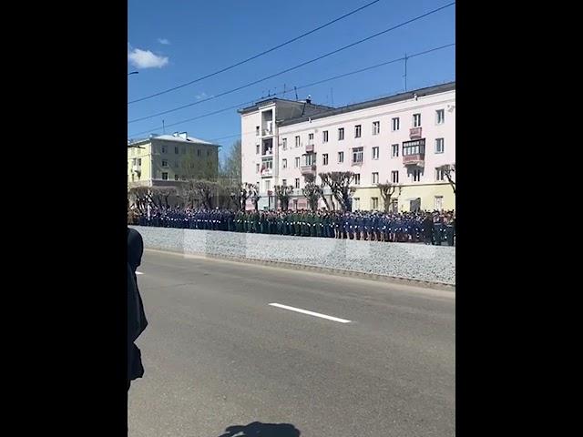 Парад 9 мая в Красноярске