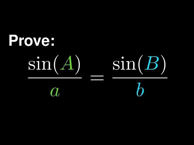 But Why Do the Trig Laws Hold?