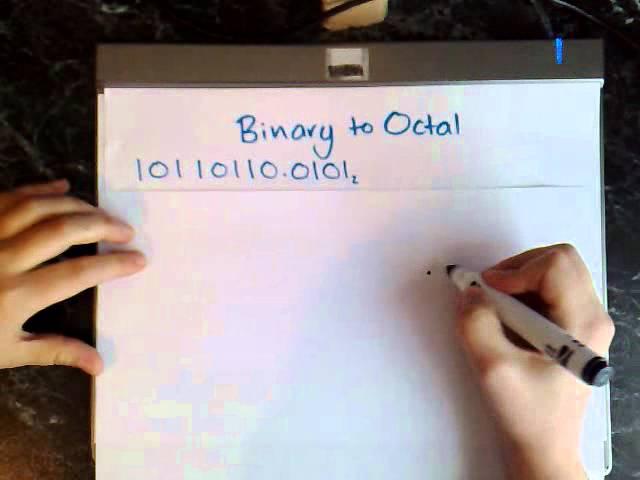 binary to octal and hex