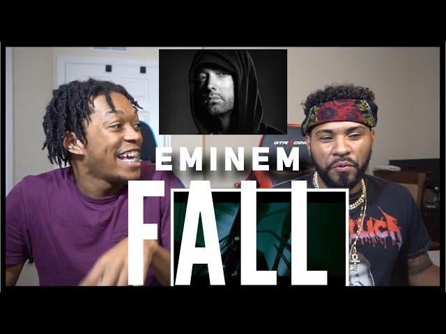 THE GOAT IS SICK OF IT!!! Eminem - Fall (Official Video) REACTION