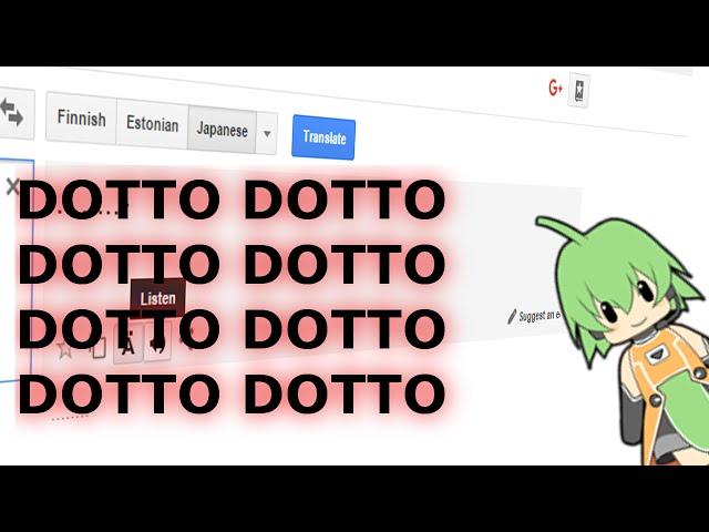 15 minutes of Google Translate "dotto"