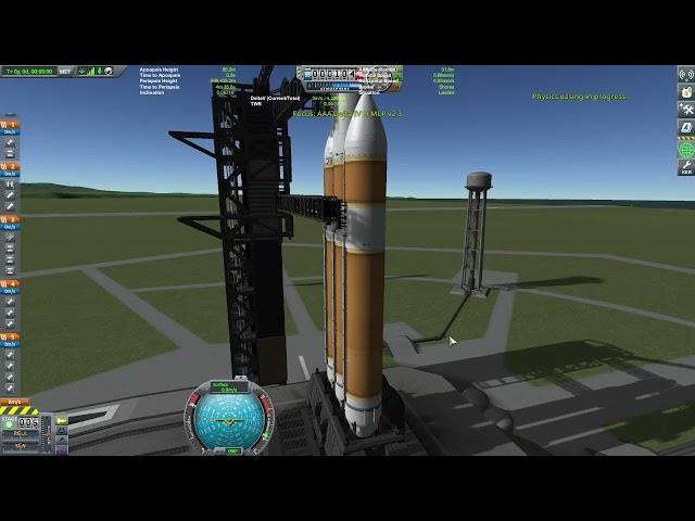 Modular Launch Pads v2.3 Dev Demo: Delta IV Launch Stand and Tower