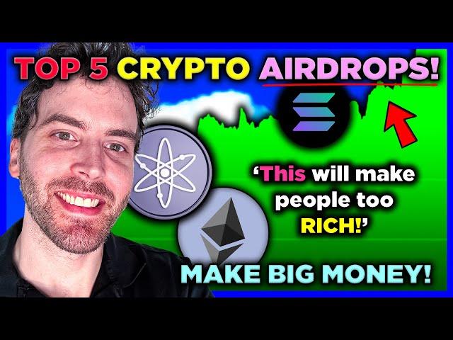 MAKE MILLIONS w Crypto Airdrops! (explained in under 10 minutes)