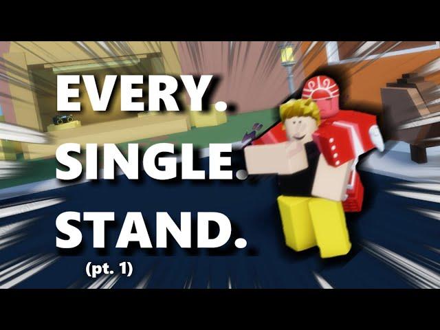 Getting EVERY Single Stand [Part. 1] | Old A Bizarre Day