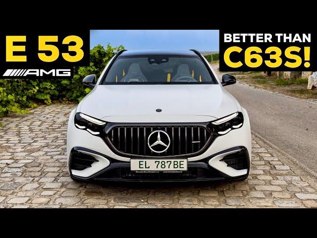 5 KEY REASONS WHY I WOULD BUY NEW 2025 MERCEDES E53 AMG Hybrid RATHER Than The C63 S!