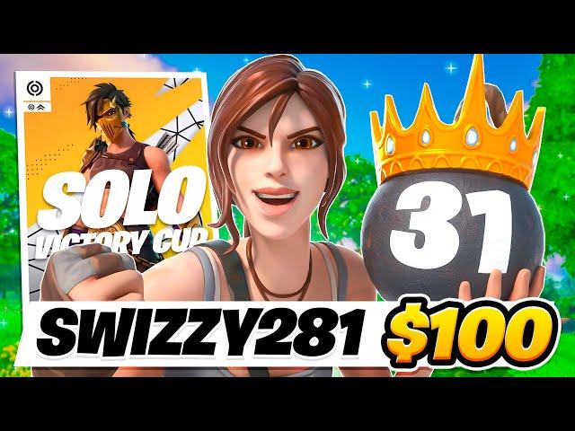 31 KILL WIN SOLO CASH CUP FINALS   | SwizzY