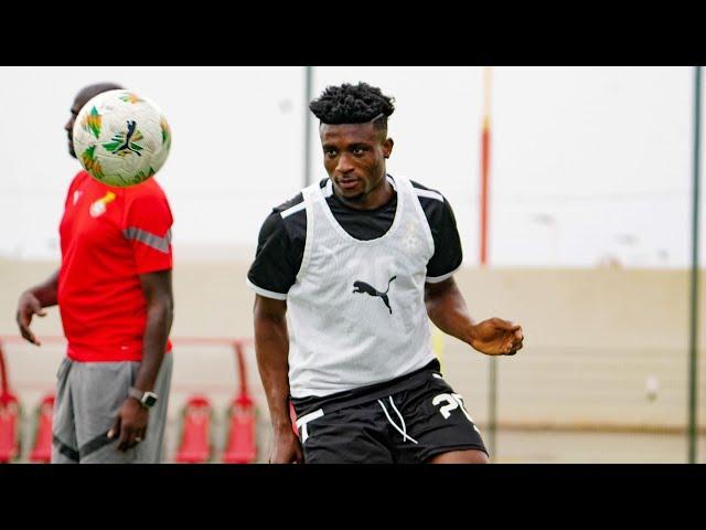 BLACK STARS FIRST TRAINING IN MOROCCO…SAD NEWS AS DEFENDER IS INJURED & OUT + AFENA-GYAN  & MORE