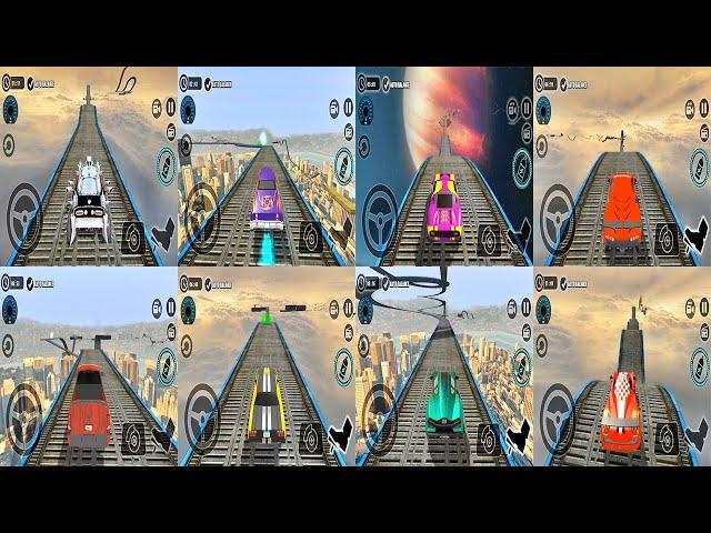 Impossible Car Tracks 3D - All Cars Unlocked Endless Mode - Monster Truck , Sport Cars Gameplay