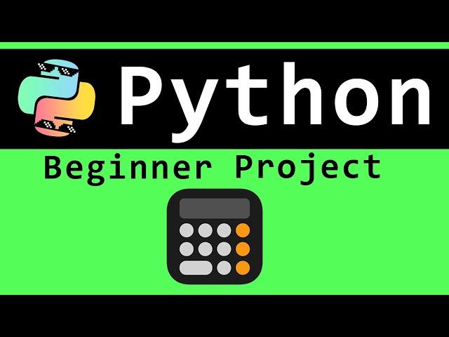 Create basic calculator project in python for beginners