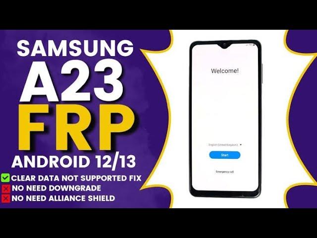 Samsung Galaxy A23 Frp Bypass Android 12 Without Computer